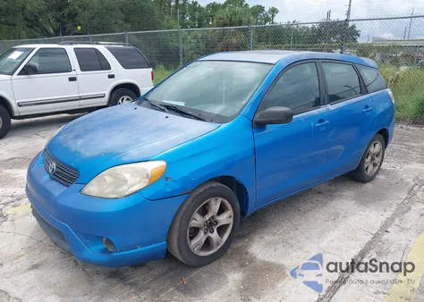 2008 Toyota Matrix Xr из США, поврежденный, VIN 2T1KR32E38C697383